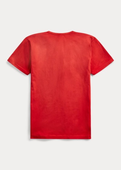 Playeras Ralph Lauren Hombre Rojos - Logo Jersey - RBIYX9802